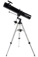 Dalekohled Celestron PowerSeeker 114 EQ + motor, adaptér pro smartphone (#22037)