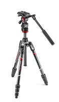 Karbonový stativ Manfrotto Befree Live s fluidní hlavou