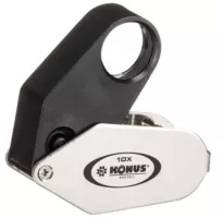 Zvětšovací lupa s osvětlením Konus Linen Tester - 10x